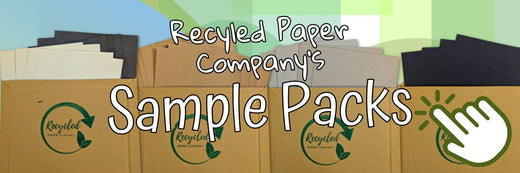Sample Packs of Recycled Paper and Card Now Available!