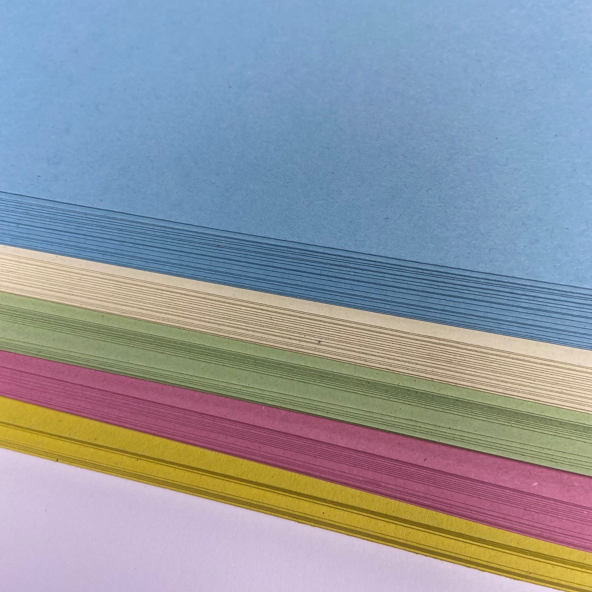 Card Paepper A3-A6 Recycled Pastel Card 180gsm - 5 Assorted Colours – Recycled Paper ...