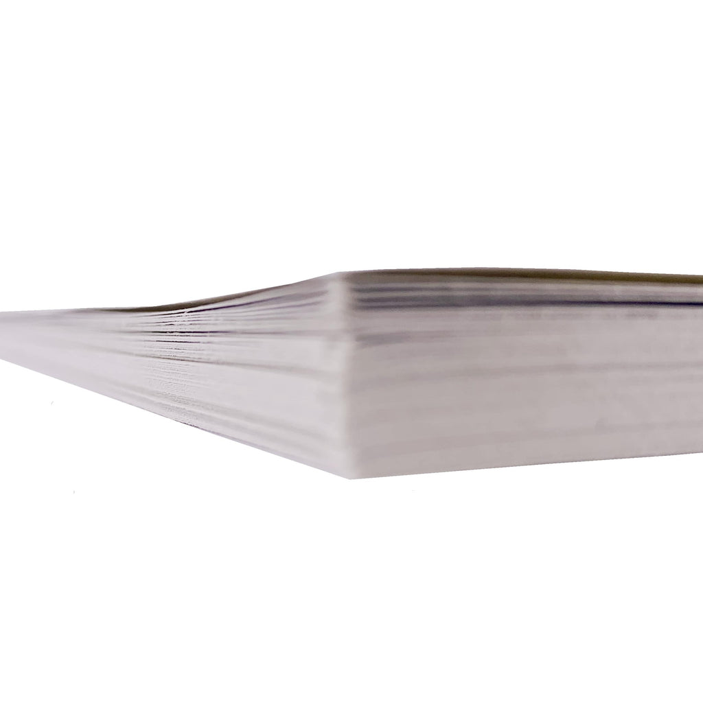 Defined Shot of White Sugar Paper