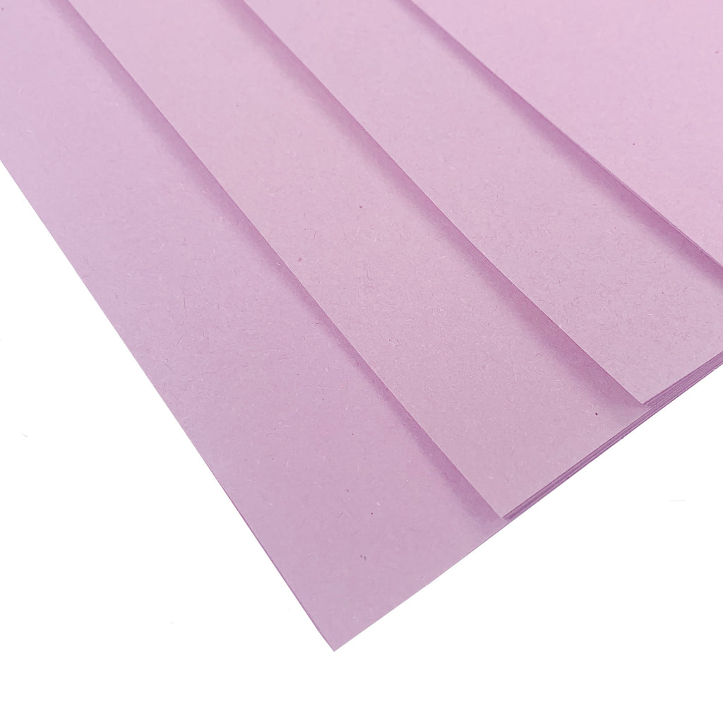 Recycled Lilac Sugar Paper