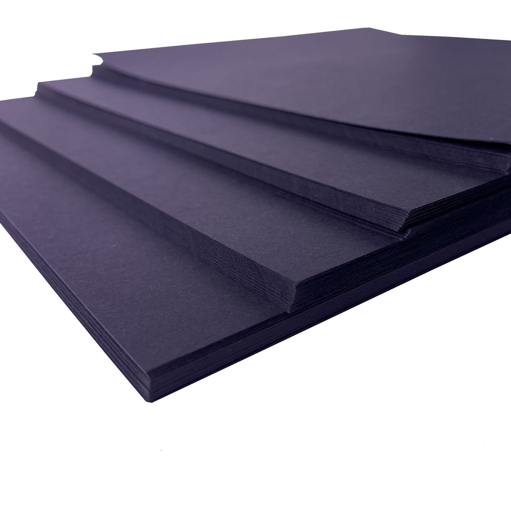 Sheets of Black Card